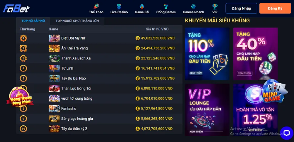 Chơi slot trên điện thoại di động